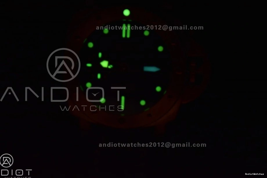 974 Blue Strap Bronzo P.900 Best Breathable Calfskin on PAM1074 VSF W Dial Blue Clone Edition 1:1 0112